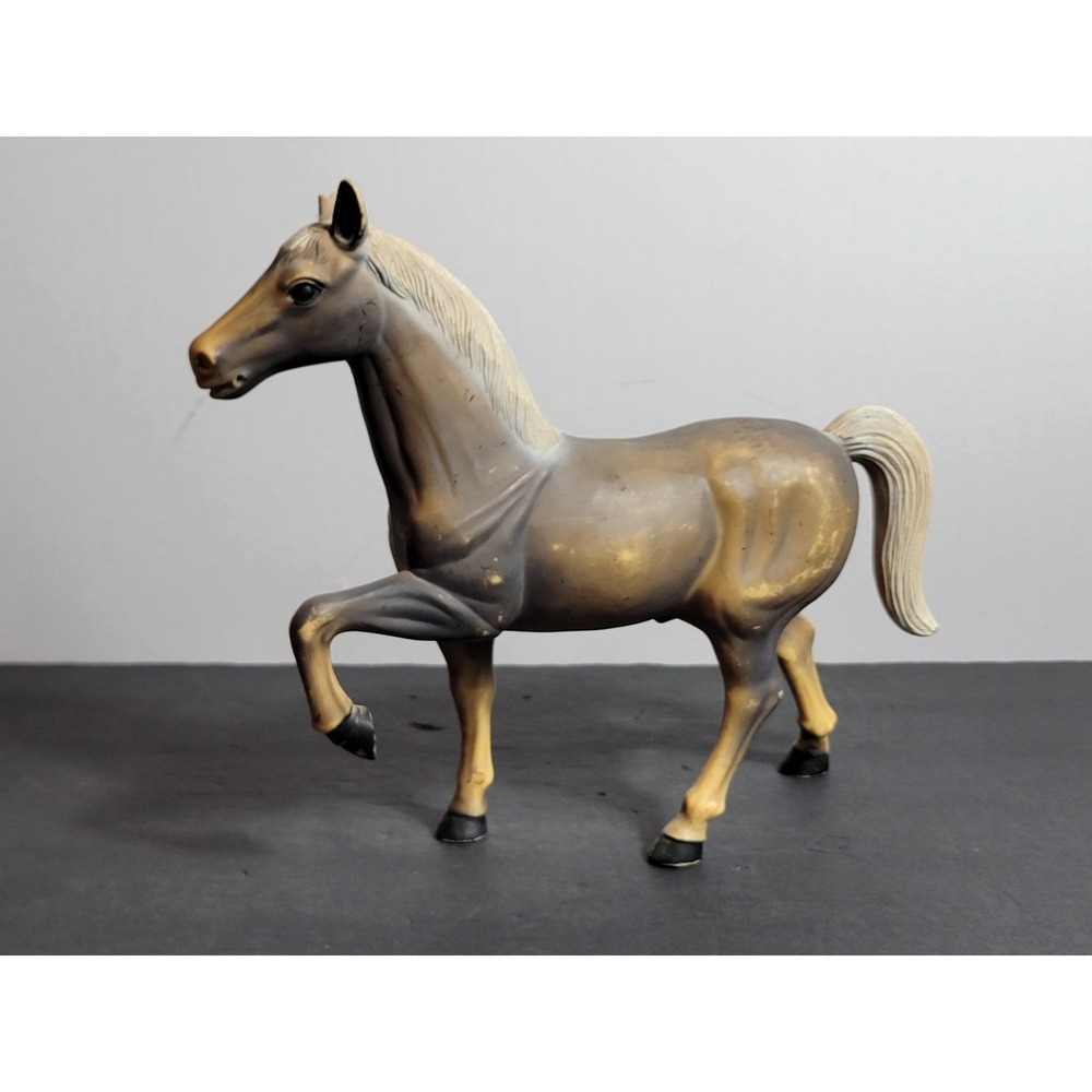 Vintage KT Horse Plastic Model No 160 Light Brown Hong Kong Collectible